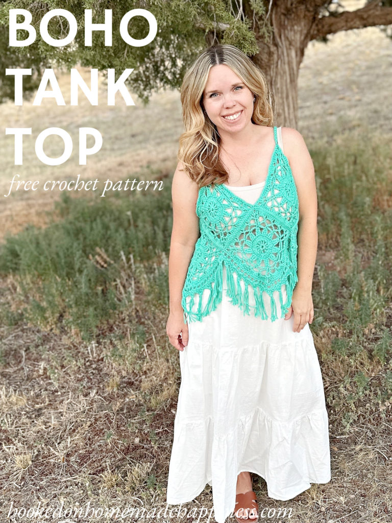Boho Tank Top Crochet Pattern