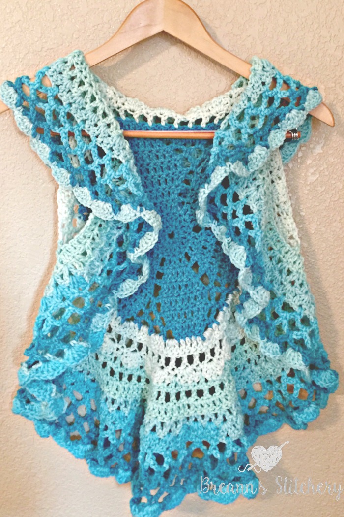 Crochet Circle Vest - Hooked on Homemade Happiness