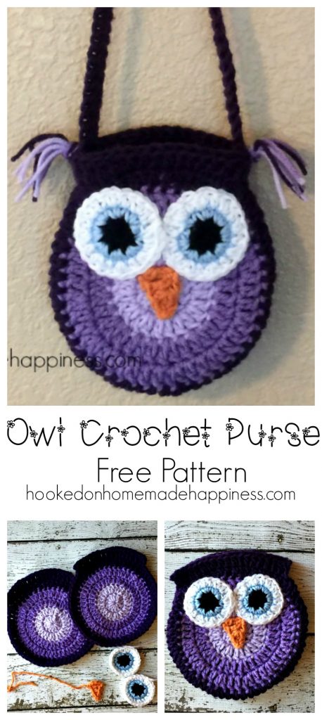 crochet owl bag pattern