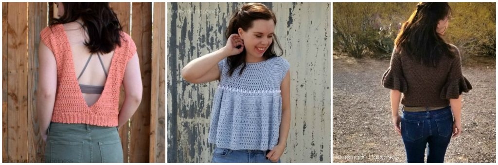 Summer Valley Crochet Top Pattern - Hooked on Homemade Happiness