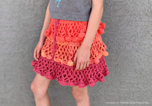 Ruffled Crochet Skirt Pattern