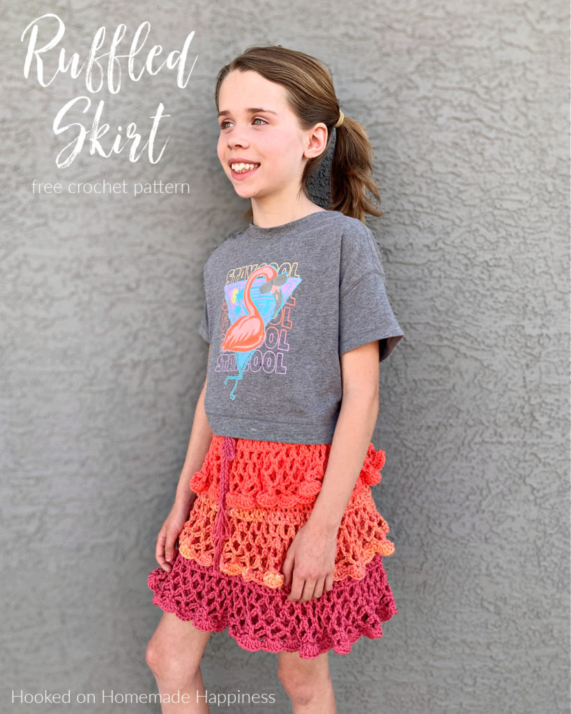 Ruffled Crochet Skirt Pattern