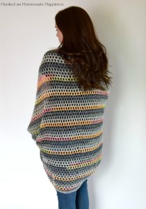 Urban Chic Cocoon Sweater Crochet Pattern - I really enjoy making cocoon sweaters. They're super easy to make and there are endless possibilities. Trust me when I say, any crocheter can make this Urban Chic Cocoon Sweater Crochet Pattern! If you can crochet a rectangle, you can make a cocoon sweater.