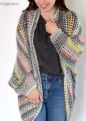 Urban Chic Cocoon Sweater Crochet Pattern