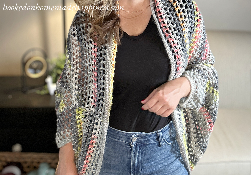 Urban Chic Cocoon Sweater Crochet Pattern