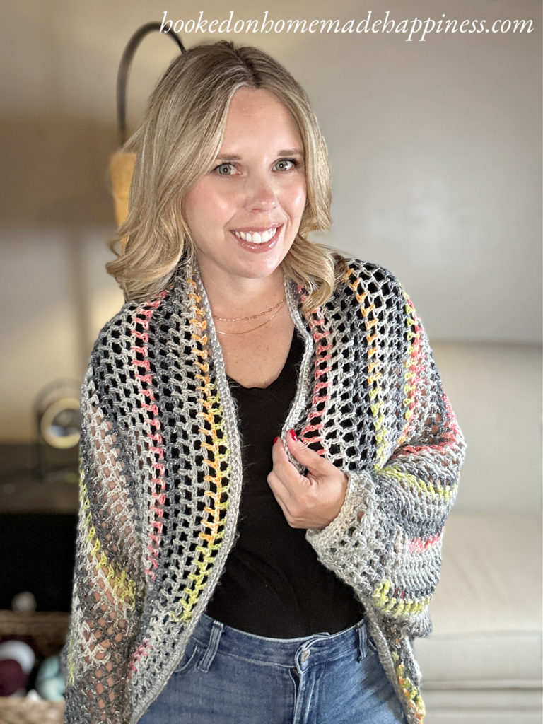 Urban Chic Cocoon Sweater Crochet Pattern