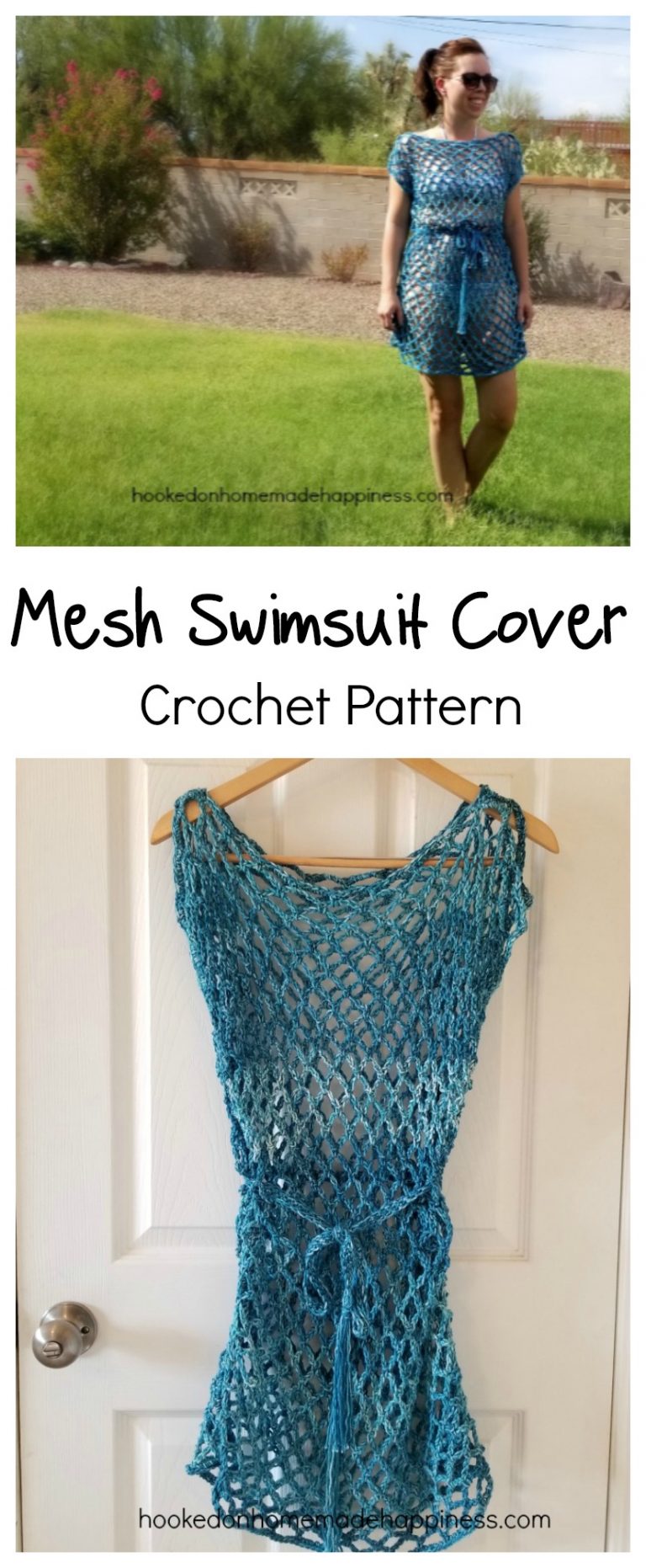 Mesh Swimsuit Cover Up - Hooked on Homemade Happiness