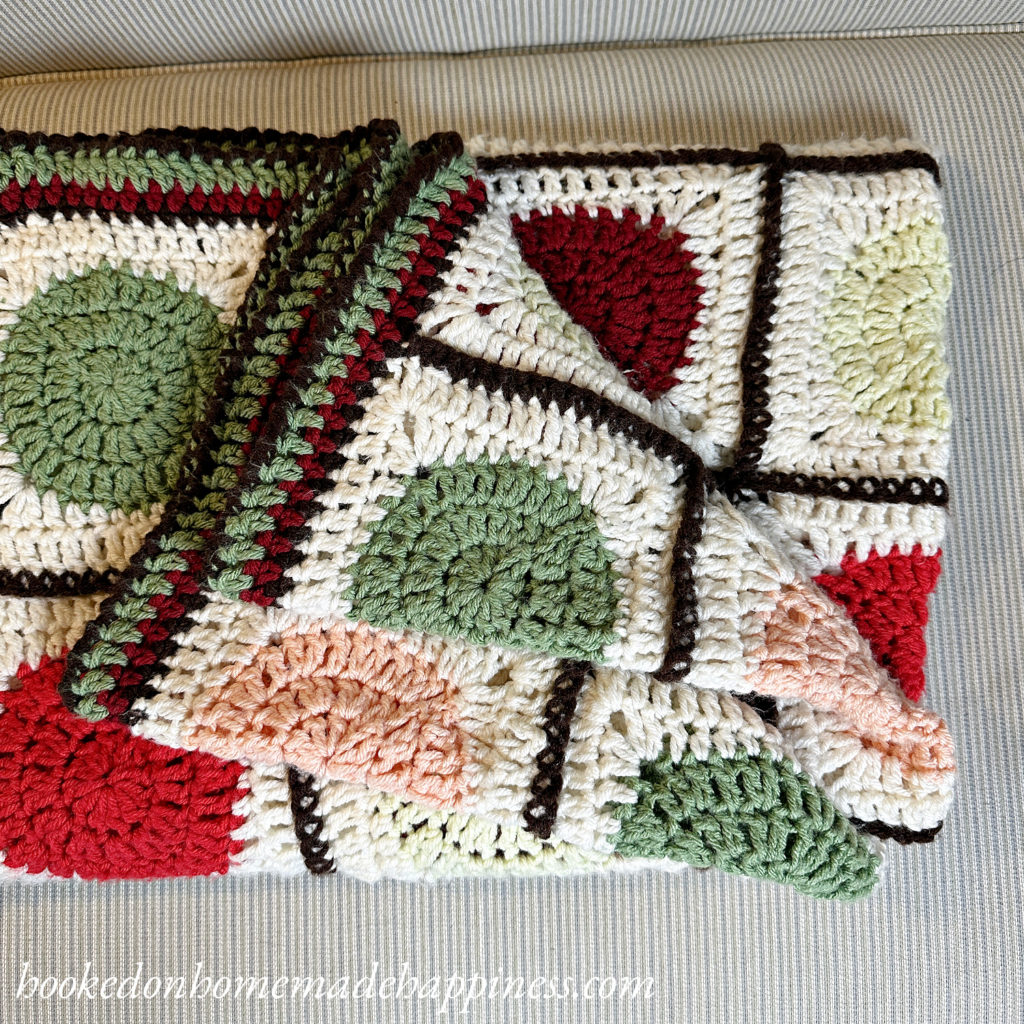 Apple Orchard Blanket Crochet Pattern
