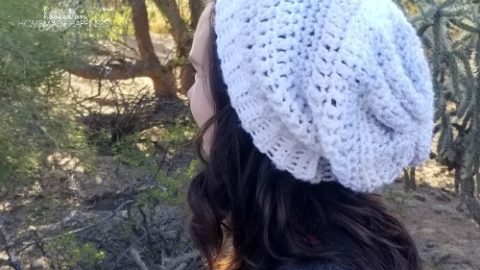 Image for Easy Slouchy Crochet Beanie Pattern