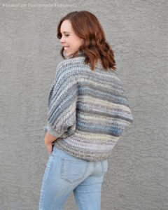 Cozy Cocoon Sweater Crochet Pattern - The Cozy Cocoon Sweater Crochet Pattern is made from the softest, squishiest yarn and it’s bound to keep you nice and cozy this winter!