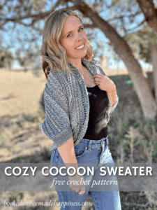 Cozy Cocoon Sweater Crochet Pattern