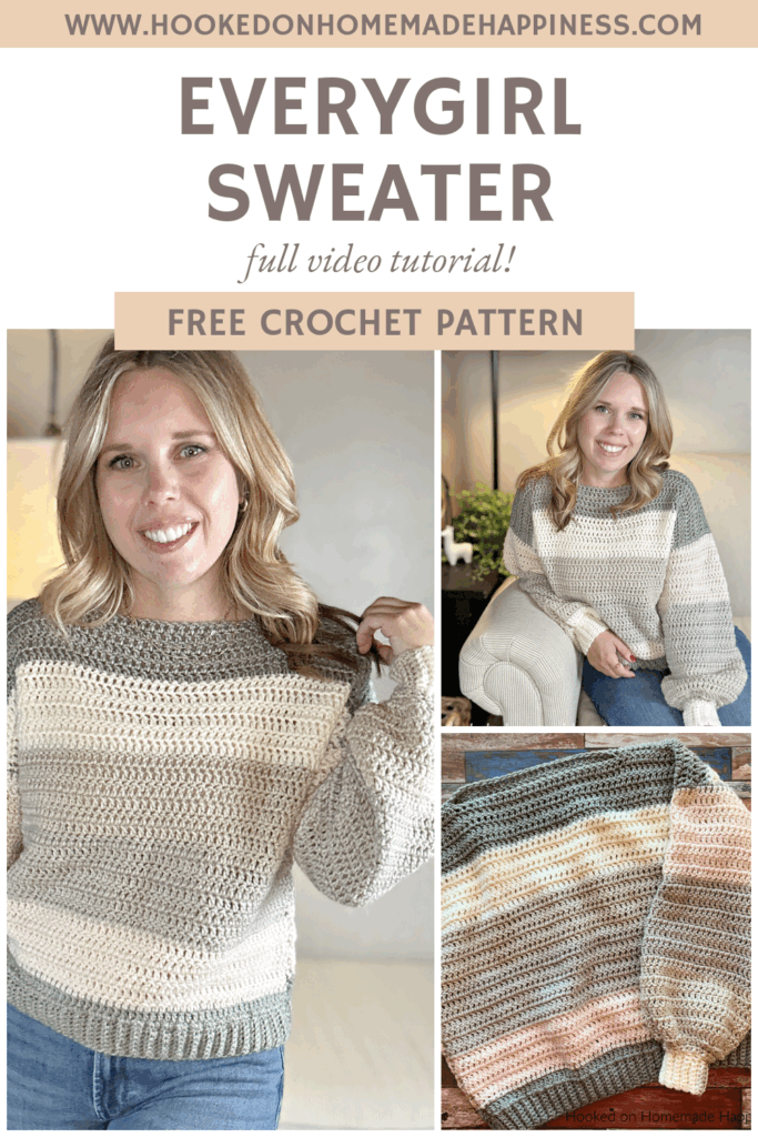 Everygirl Sweater Crochet Pattern