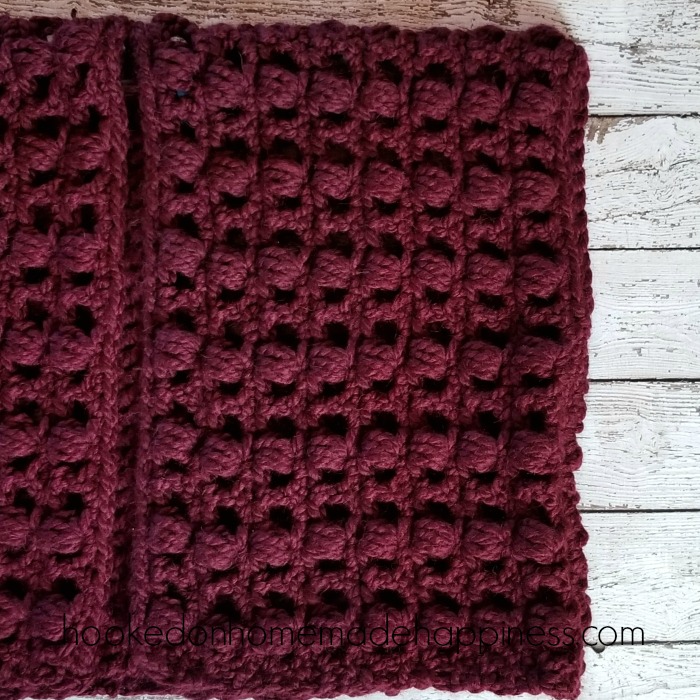 Bulky Quick Puff Stitch: Crochet pattern