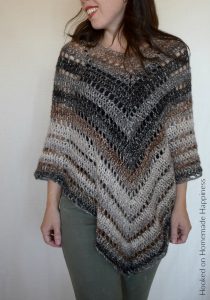 Desert Life Poncho - I named this Crochet Poncho Pattern the  #desertlife Poncho because this is about as cozy as we get here in the desert!