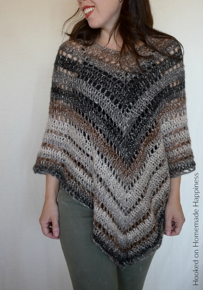 #desertlife Crochet Poncho Pattern - Hooked on Homemade Happiness