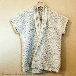 tweed cardigan crochet pattern