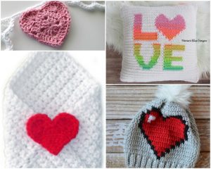 12 Free Crochet Patterns for Valentine's Day