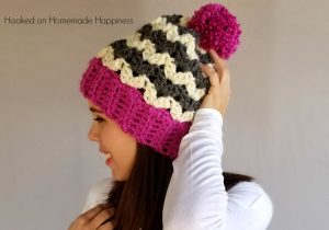 Color Pop Beanie Crochet Pattern