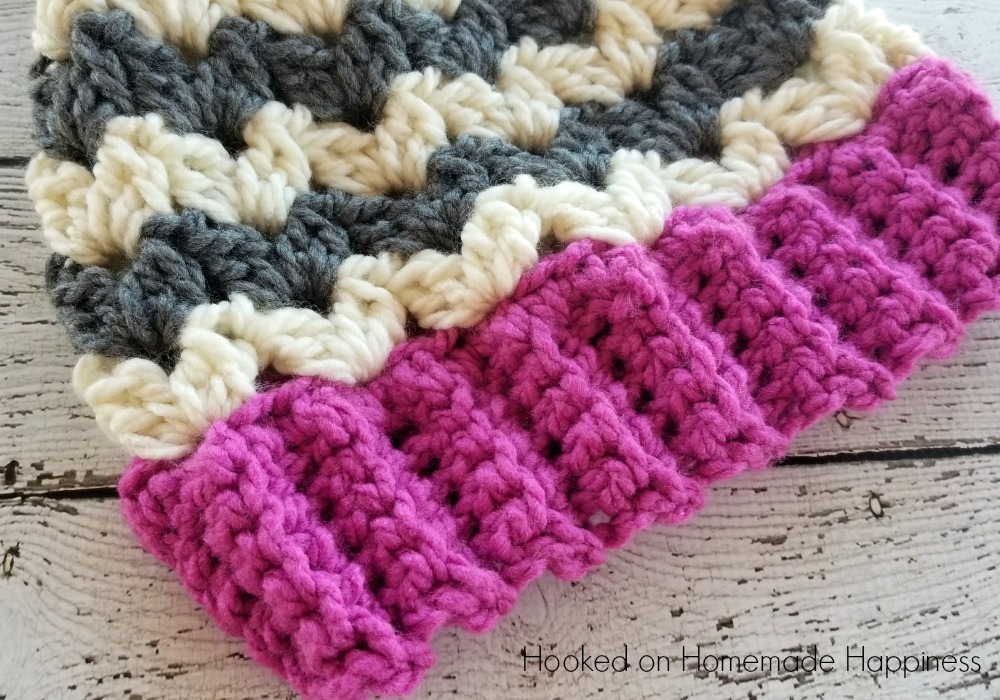 Color Pop Beanie Crochet Pattern