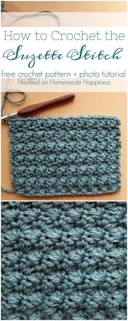 How to Crochet the Suzette Stitch