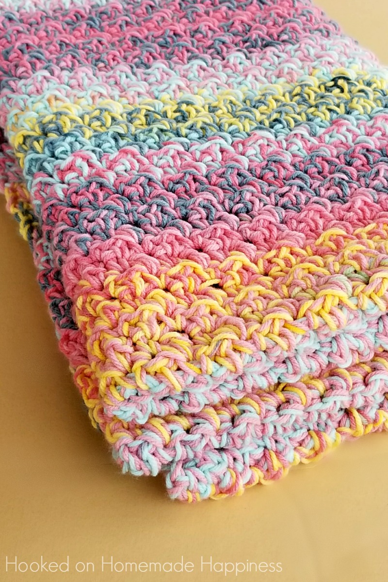 Color Kaleidoscope Crochet Blanket Pattern - So bright and beautiful! You can't go wrong no matter what colors your choose for this Color Kaleidoscope Crochet Blanket Pattern!