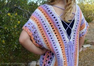 Summer Tunic Crochet Pattern - The Summer Tunic Crochet Pattern is a great lightweight, kid's summer top! But it could easily be customized for an adult, too.
