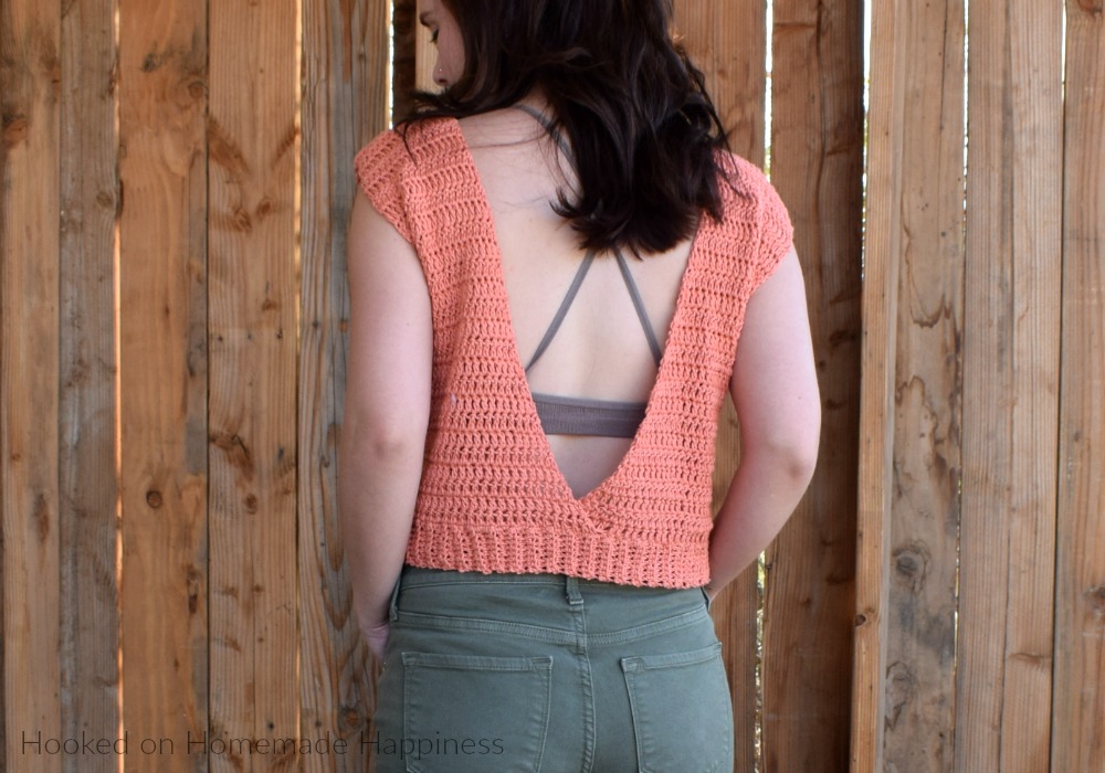 Summer Valley Crochet Top Pattern Hooked on Homemade Happiness