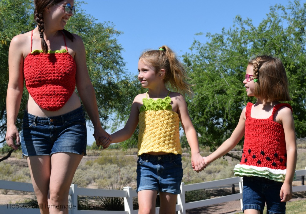 Strawberry Halter Top Crochet Pattern - This fun Strawberry Halter Top Crochet Pattern is a cute and flirty design that's perfect for your summer celebrations!