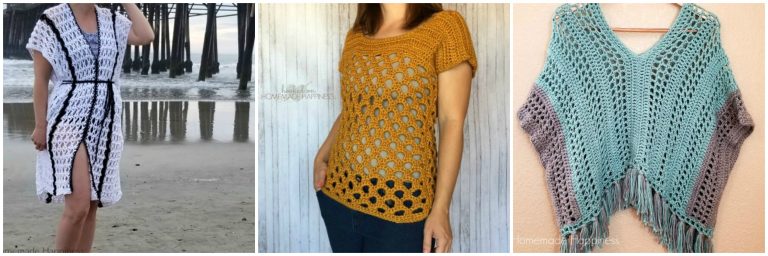 La Bonita Blouse Crochet Pattern - Hooked on Homemade Happiness