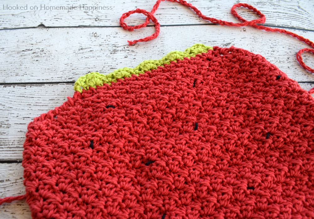 Strawberry Halter Top Crochet Pattern - This fun Strawberry Halter Top Crochet Pattern is a cute and flirty design that's perfect for your summer celebrations!