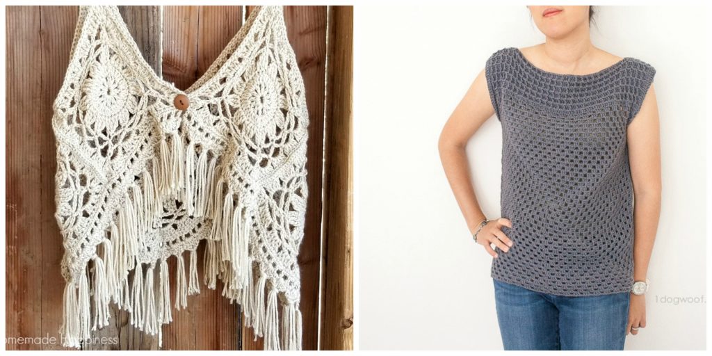 The Best Spring and Summer Crochet Top Patterns