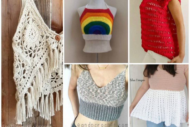 Making fun Spring and Summer tops is one of my favorite things to crochet! Garment design is my jam and I've had so much fun making some fun things for the warmer months. That's why I gathered The BEST Spring and Summer Crochet Top Patterns for your making pleasure.