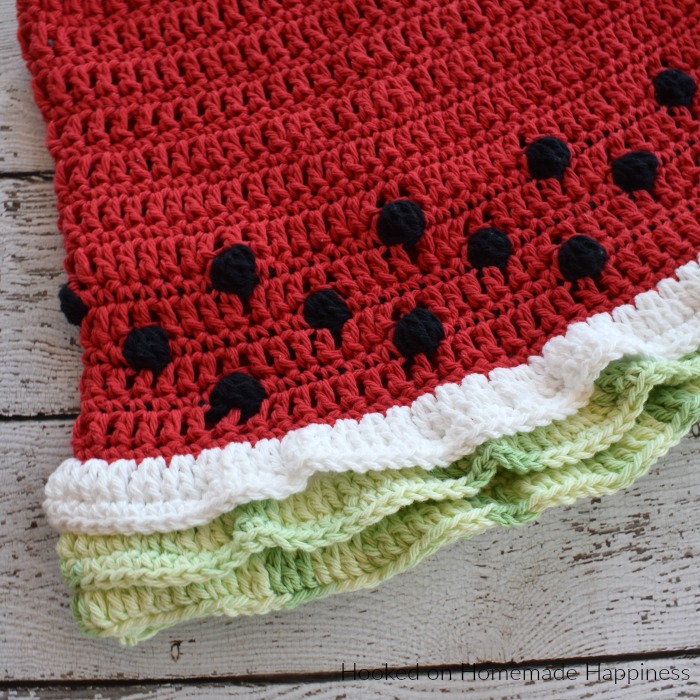 Watermelon Crochet Tank Top - Celebrate summer in style with this cute Watermelon Crochet Tank Top!