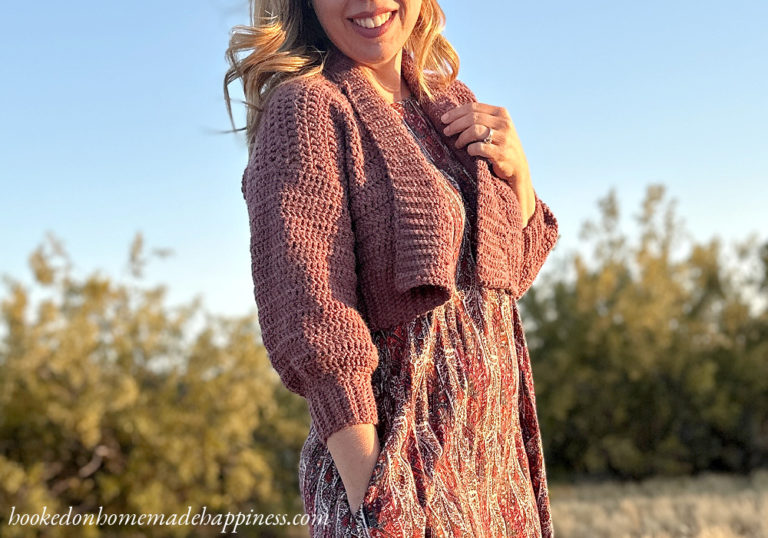 Cropped Cardi Crochet Pattern