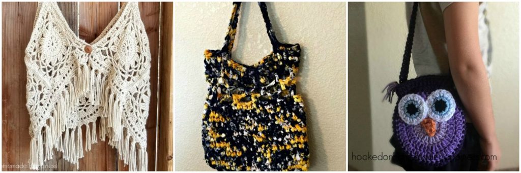 Hippie Sling Crochet Bag Pattern - Hooked on Homemade Happiness