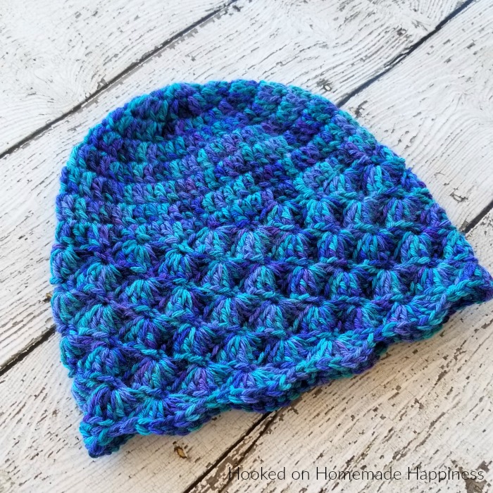 The Shell Beanie Crochet Pattern is the second pattern for the Crochet Along for a Cause! It's made to fit a child, but could easily be adjusted for an adult.The Shell Beanie Crochet Pattern is the second pattern for the Crochet Along for a Cause! It's made to fit a child, but could easily be adjusted for an adult.