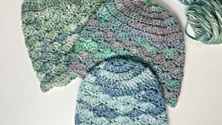 Shell Beanie Crochet Pattern