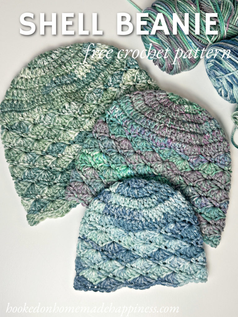 Shell Beanie Crochet Pattern