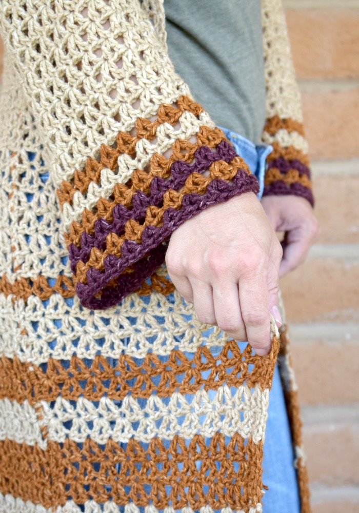 easy crochet duster pattern