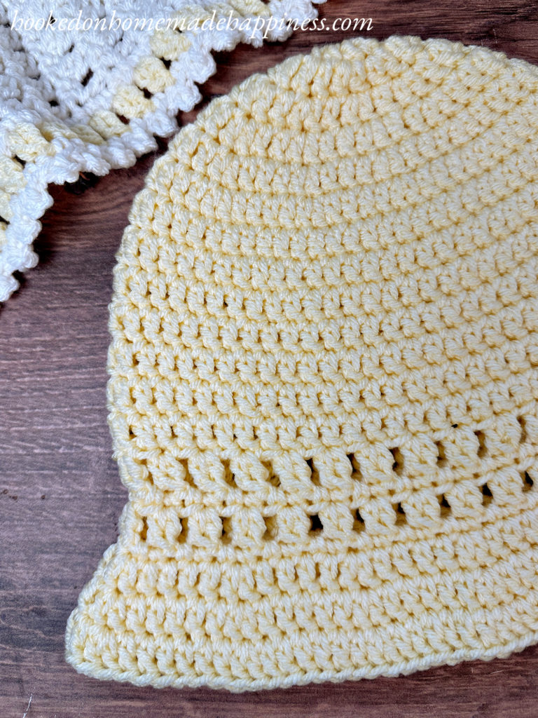 Cluster Bucket Hat Free Crochet Pattern