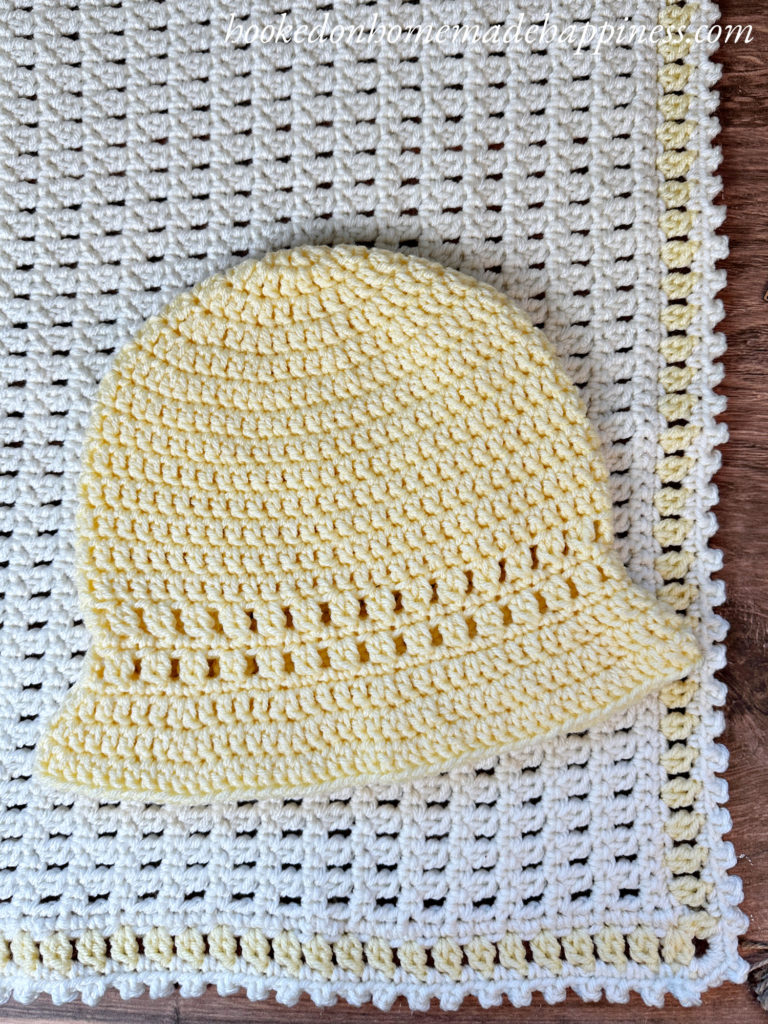 Cluster Bucket Hat Free Crochet Pattern