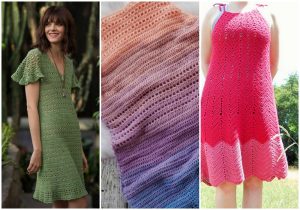 Crochet Dress Patterns - This roundup of Crochet Dress Patterns is such a fun way to crochet during the summer months! Dresses are a fun and flirty garment for the summer. #crochet #crochetpattern #crochetdress
