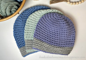 Easy Half Double Crochet Beanie Pattern