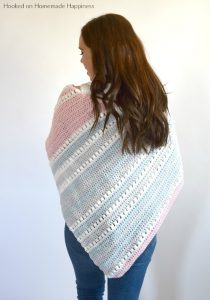 Daydreamer Wrap Crochet Pattern - The Daydreamer Crochet Wrap Pattern is make with some of the softest acrylic yarn ever and lemme tell you... this wrap really does feel like a dream!