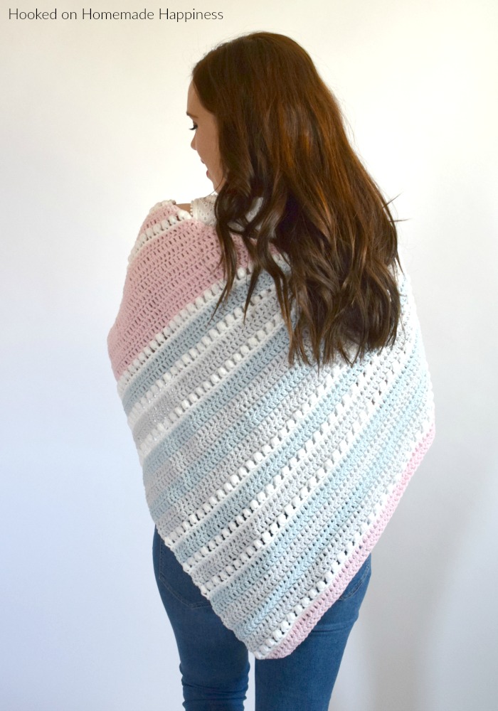 Daydreamer Wrap Crochet Pattern - The Daydreamer Crochet Wrap Pattern is make with some of the softest acrylic yarn ever and lemme tell you... this wrap really does feel like a dream!