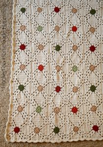 Country Christmas Afghan Crochet Pattern - The Country Christmas Afghan Crochet Pattern is one of my favorite blankets I've made. These granny squares are easier than they seem and I love how they look when they're joined. 