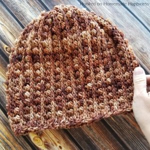 Gilded Beanie Crochet Pattern - The Gilded Beanie Crochet Pattern has a beautiful and textured design.