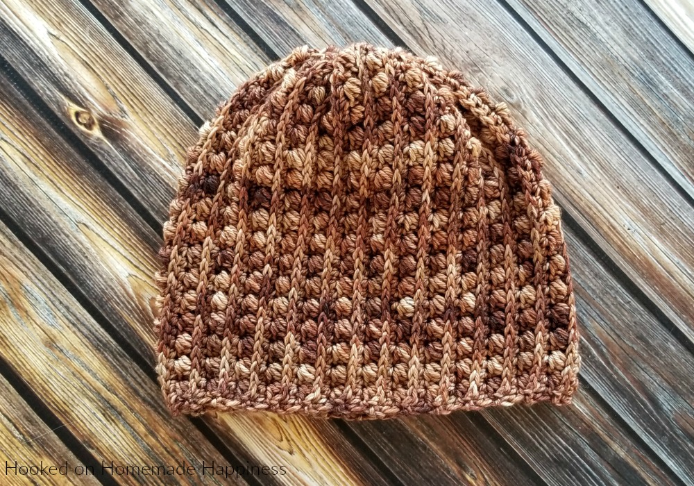 Gilded Beanie Crochet Pattern - The Gilded Beanie Crochet Pattern has a beautiful and textured design.