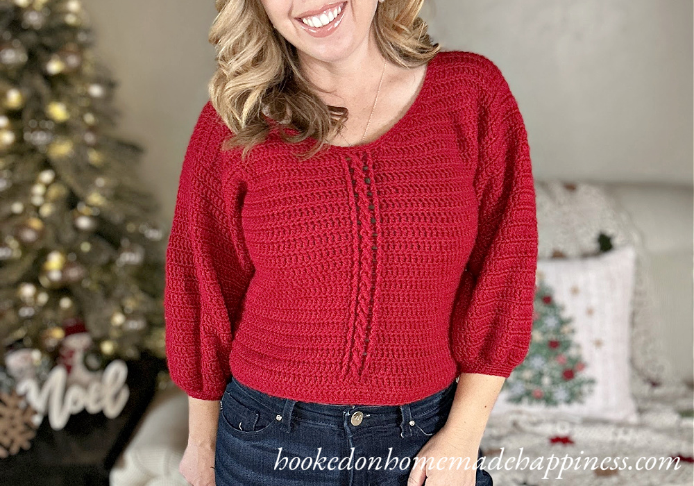Holly Sweater Crochet Pattern