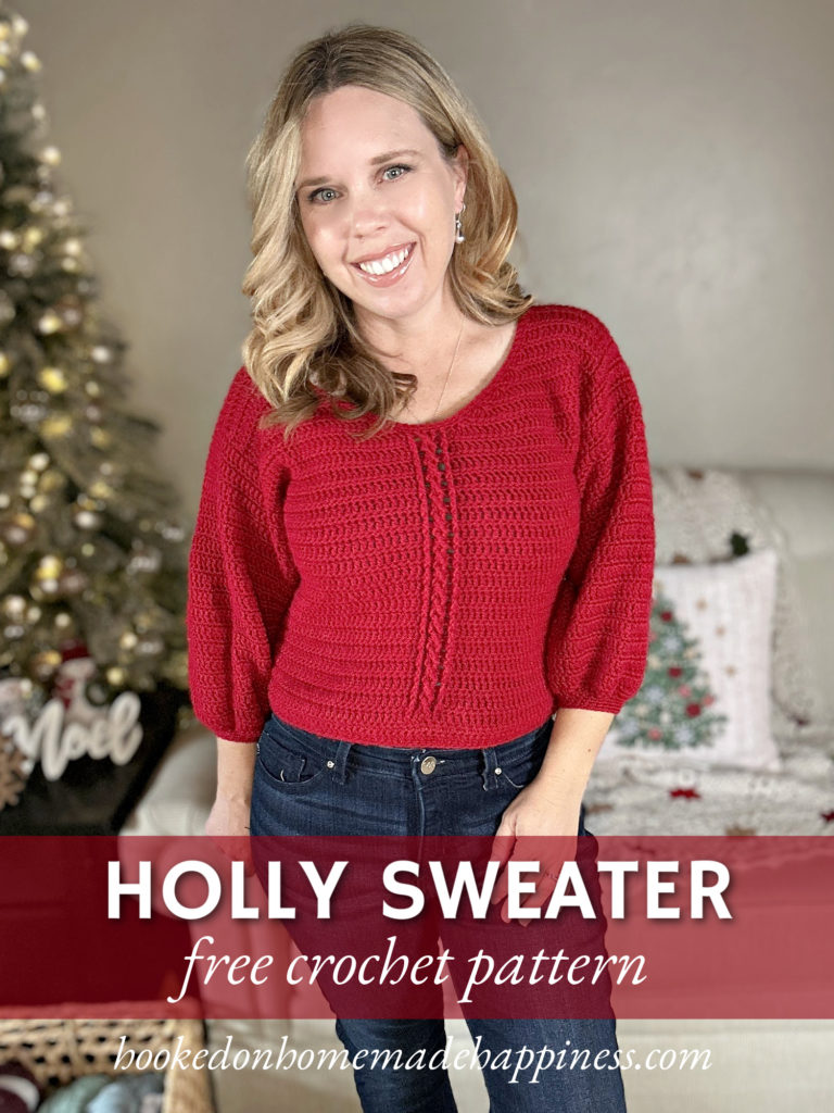 Holly Sweater Crochet Pattern